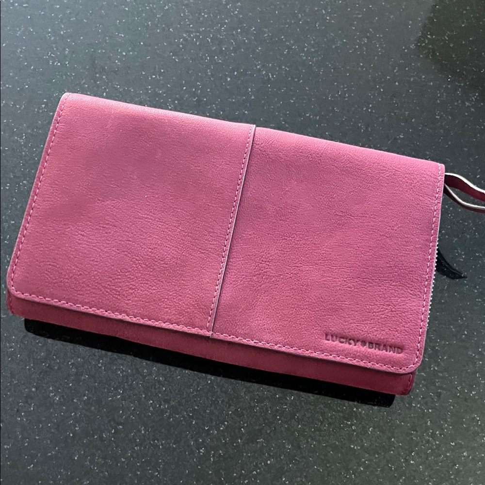 Lucky Brand Fuchsia Wallet